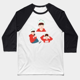 yoongi shark doo doo ddo doo Baseball T-Shirt